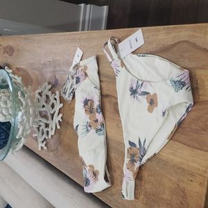NWT - RVCA Floral Bikini